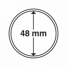 Капсула "CAPS" для монет Ø 48 мм, LEUCHTTURM, 325865 — Фото №1