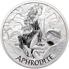 1 доллар 2022 года Тувалу «Боги Олимпа — Афродита» — Фото №1