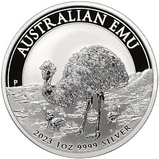 1 доллар 2023 года Австралия «Австралийский Эму» — Фото №1