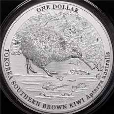 1 доллар 2023 года Новая Зеландия «Киви» — Фото №1