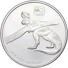 50 центов 2023 года Фиджи «Динозавры» — Фото №1