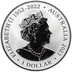 1 доллар 2023 года Австралия «50 лет Сиднейскому оперному театру» — Фото №2