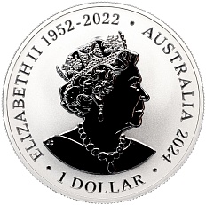 1 доллар 2024 года Австралия «Коала» — Фото №2