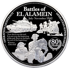 10 долларов 2022 года Ниуэ «80-летие битвы при Эль-Аламейне» — Фото №1
