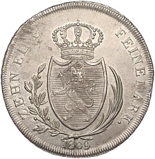 1 талер 1809 года Гессен-Дармштадт — Фото №2