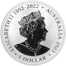 1 доллар 2023 года Австралия «Императорский пингвин» — Фото №2