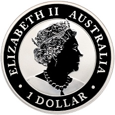 1 доллар 2021 года Австралия «Австралийский брамби» — Фото №2