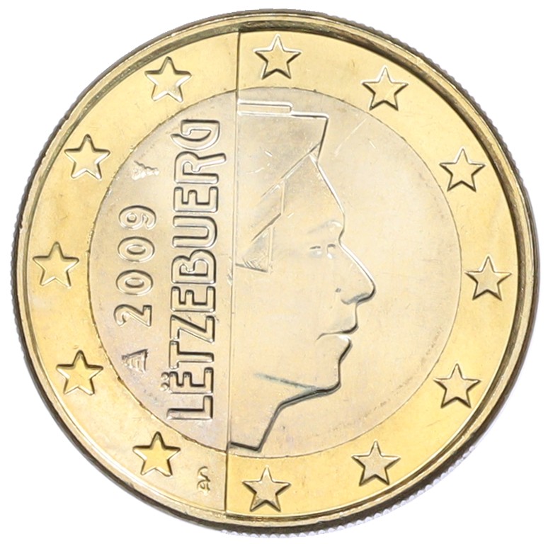 1 евро 2009 года Люксембург — Фото №1
