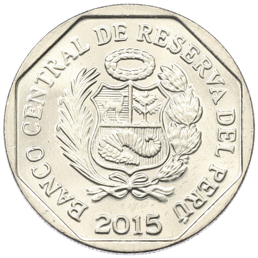 1 новый соль 2015 года Перу «Богатство и гордость Перу — Культура Викус» — Фото №2