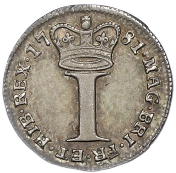 1 пенни 1781 года Великобритания (Георг III) — Фото №1