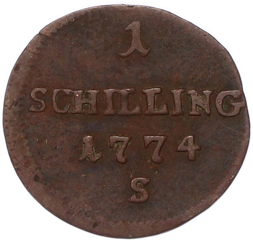 1 шиллинг 1774 года Галиция и Лодомерия (Австрийская Польша) — Фото №1