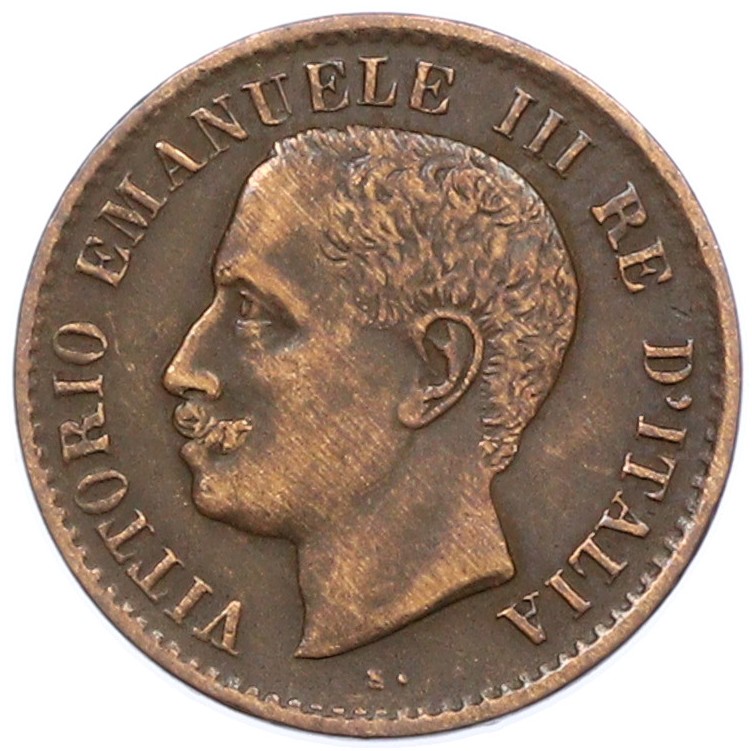 1 чентезимо 1904 года Италия — Фото №2