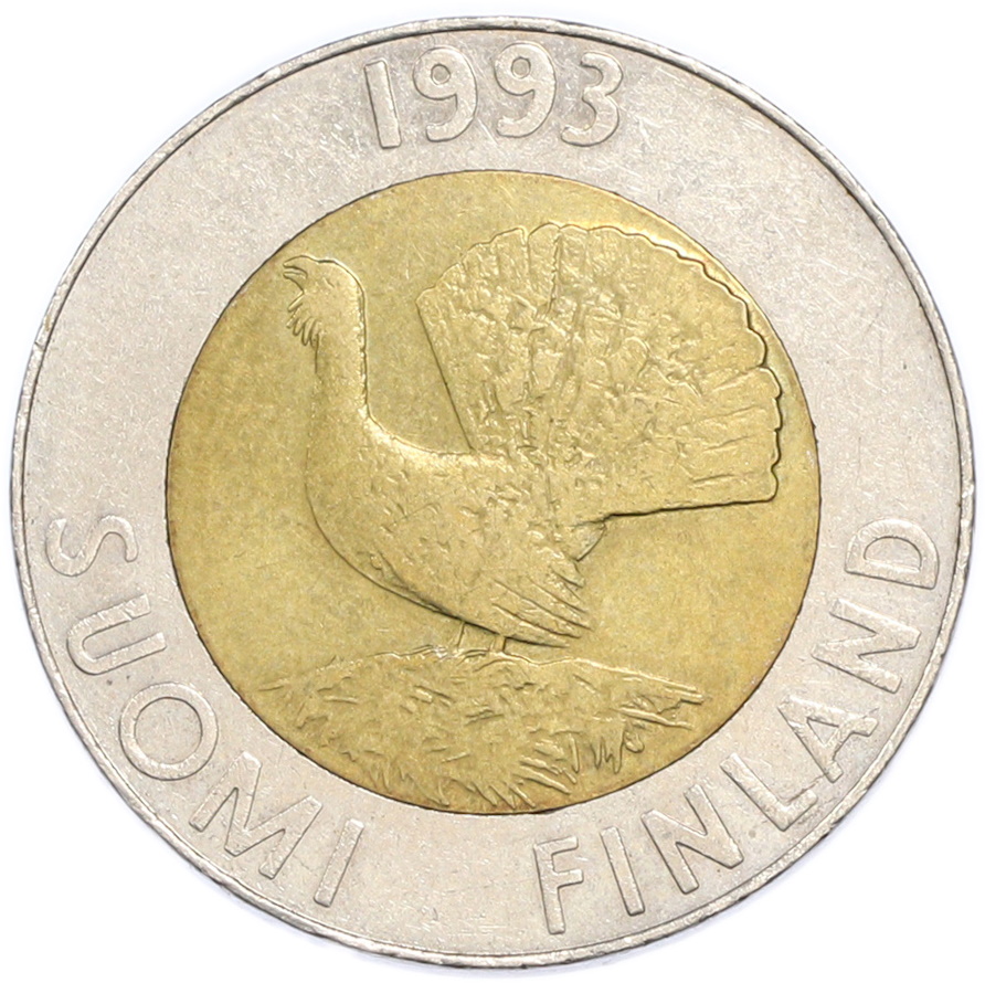 10 марок 1993 года Финляндия — Фото №1