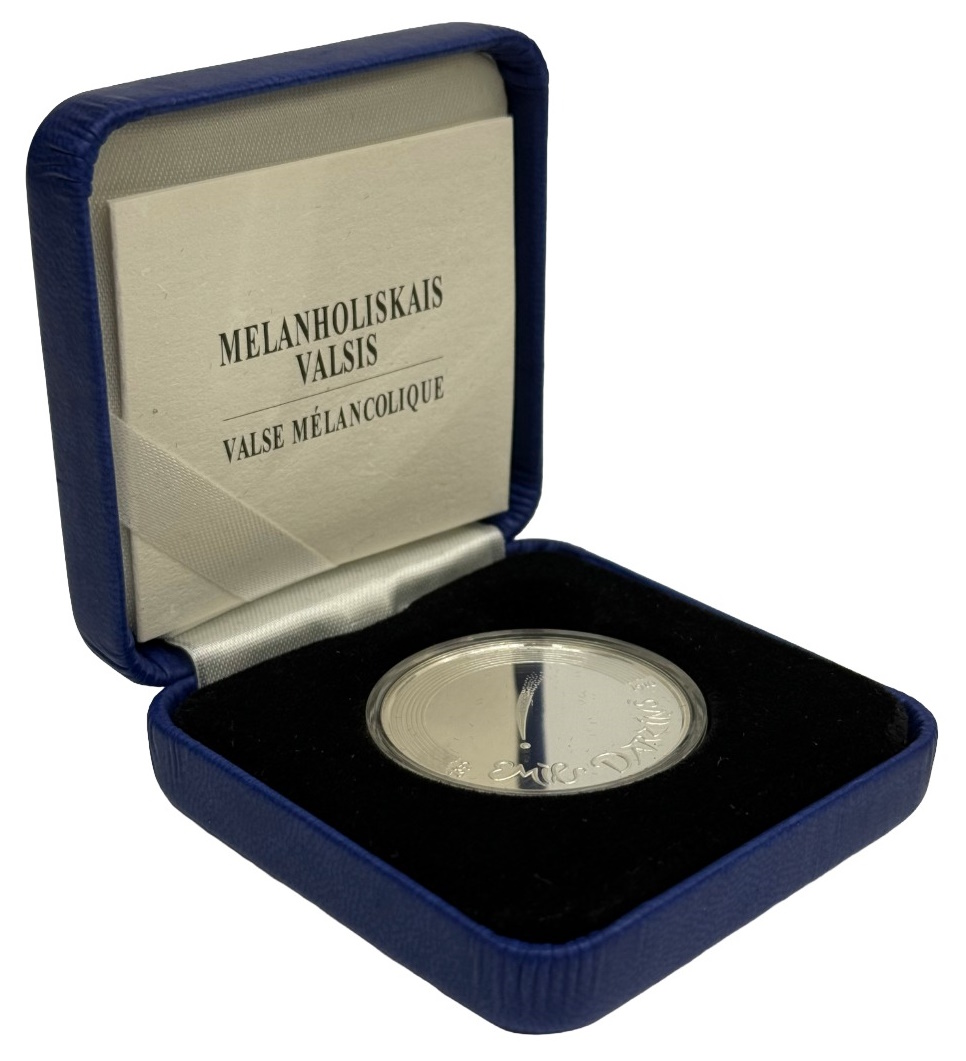 5 евро 2015 года Латвия «Меланхолический вальс» — Фото №3