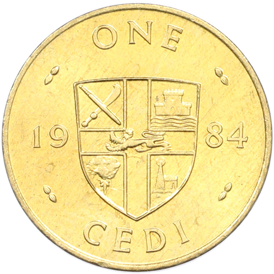 1 седи 1984 года Гана — Фото №1