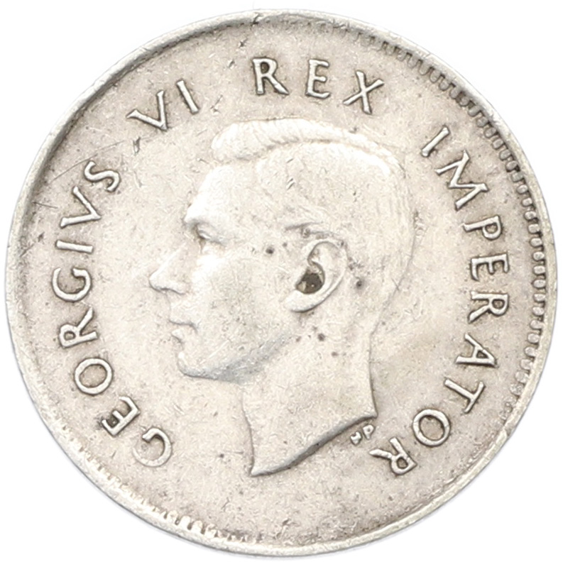 3 пенса 1942 года Британская Южная Африка — Фото №2