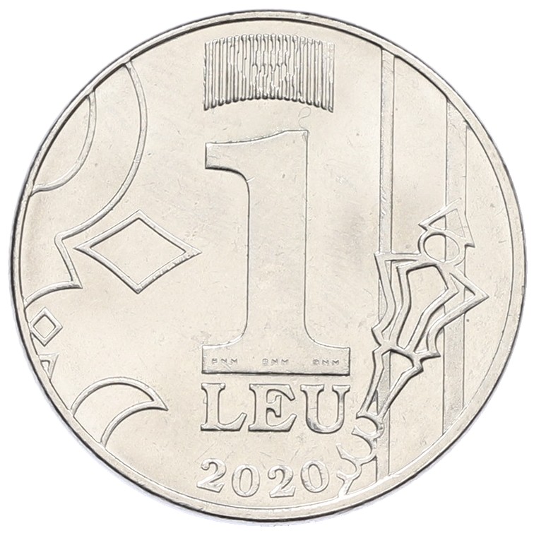 1 лей 2020 года Молдавия — Фото №1