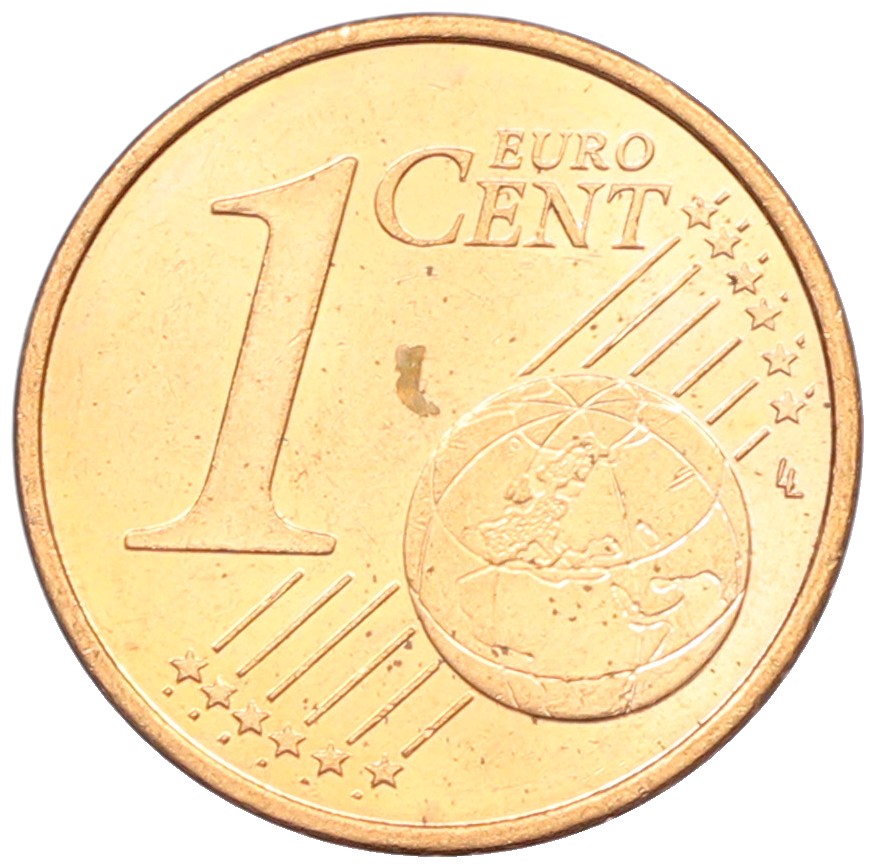 1 евроцент 2001 года Монако — Фото №2