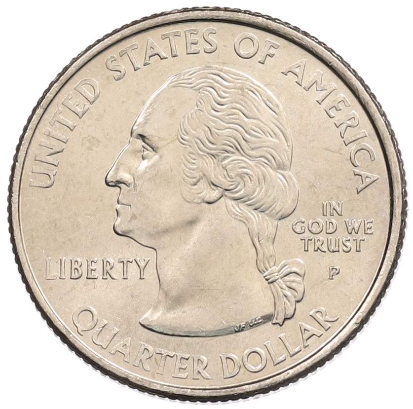 1/4 доллара (25 центов) 2001 года P США «Штаты и территории — Вермонт» — Фото №2
