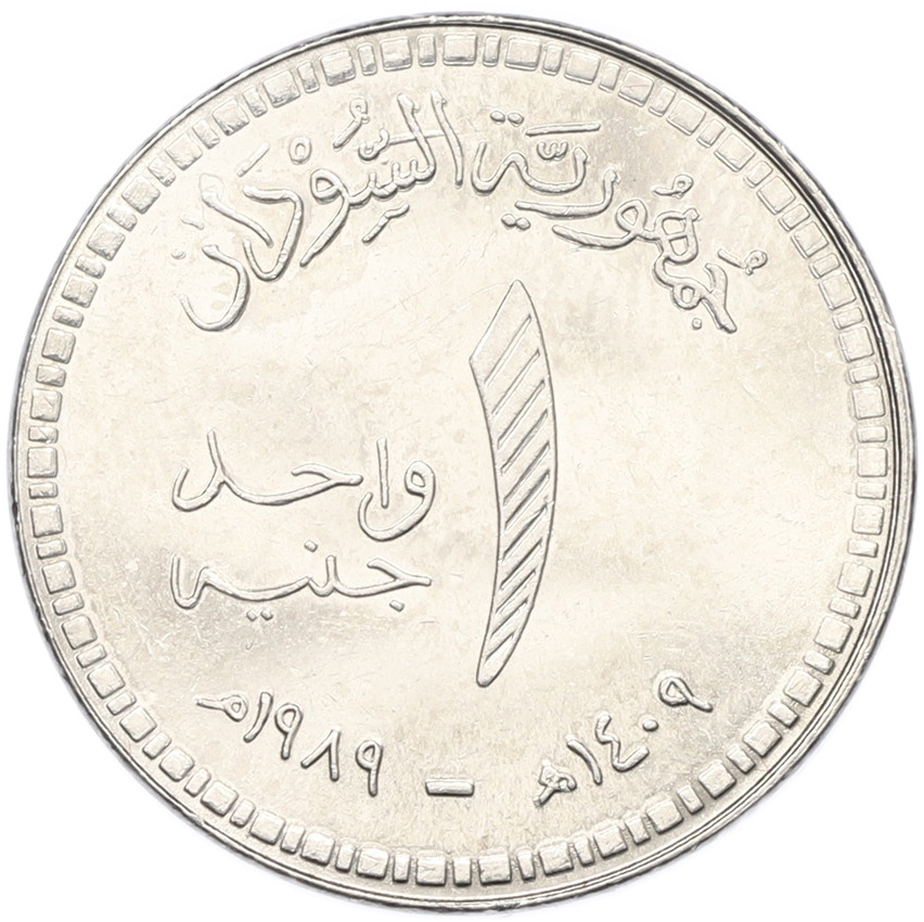 1 фунт 1989 года Судан — Фото №1