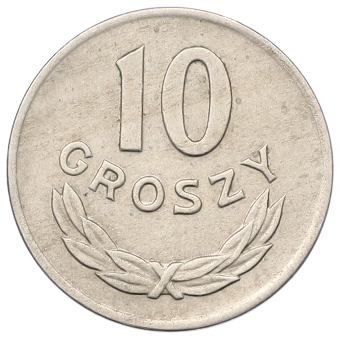 10 грошей 1949 года Польша — Фото №1