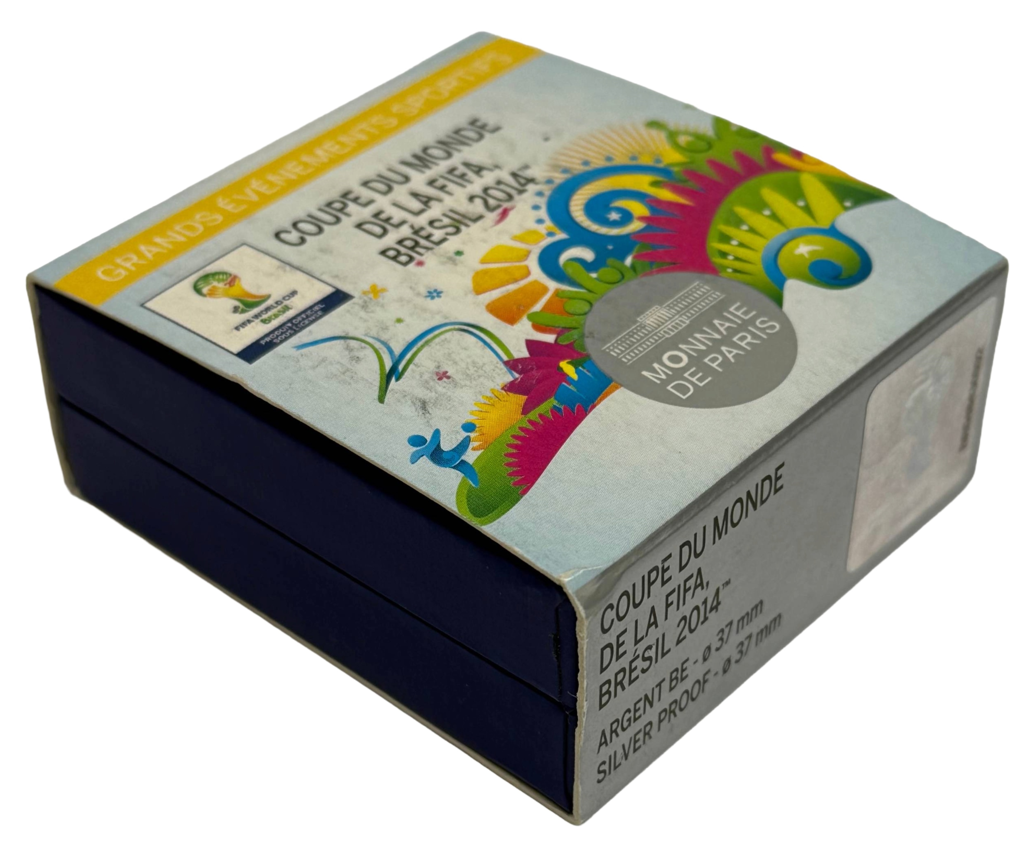 10 евро 2014 года Франция «Чемпионат мира по футболу в Бразилии 2014» — Фото №4