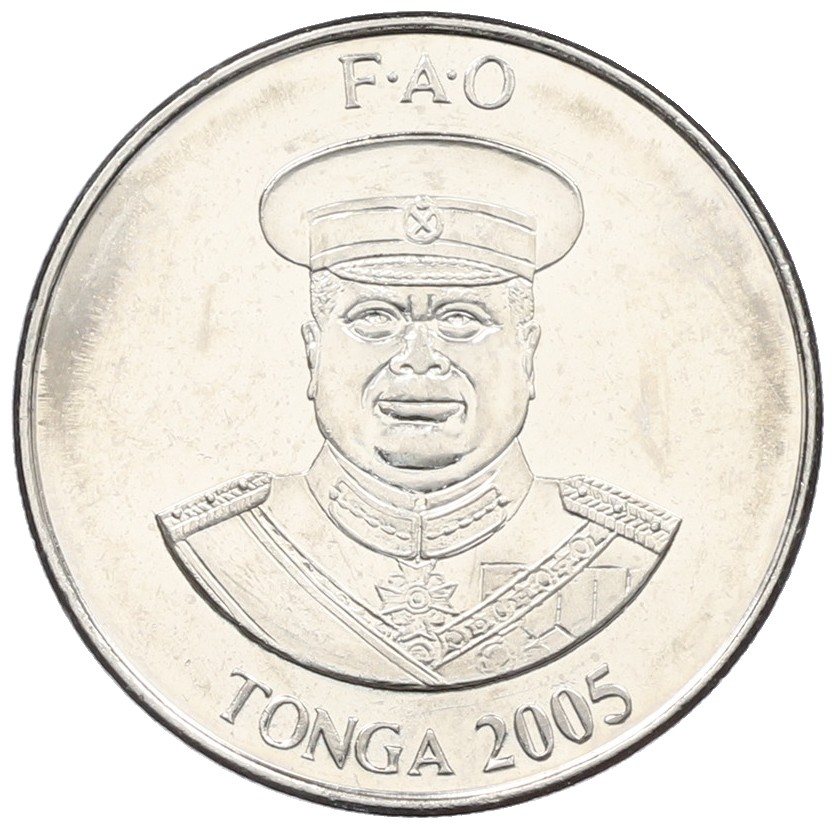10 сенити 2005 года Тонга «ФАО» — Фото №2