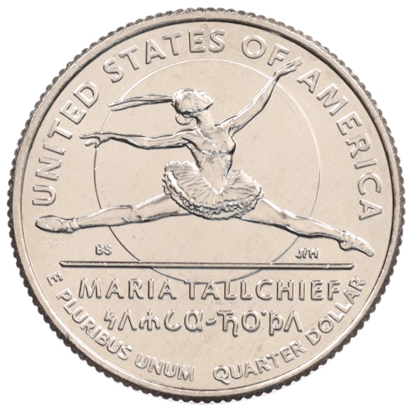 1/4 доллара (25 центов) 2023 года D США «Американские женщины — Мария Толчиф» — Фото №1