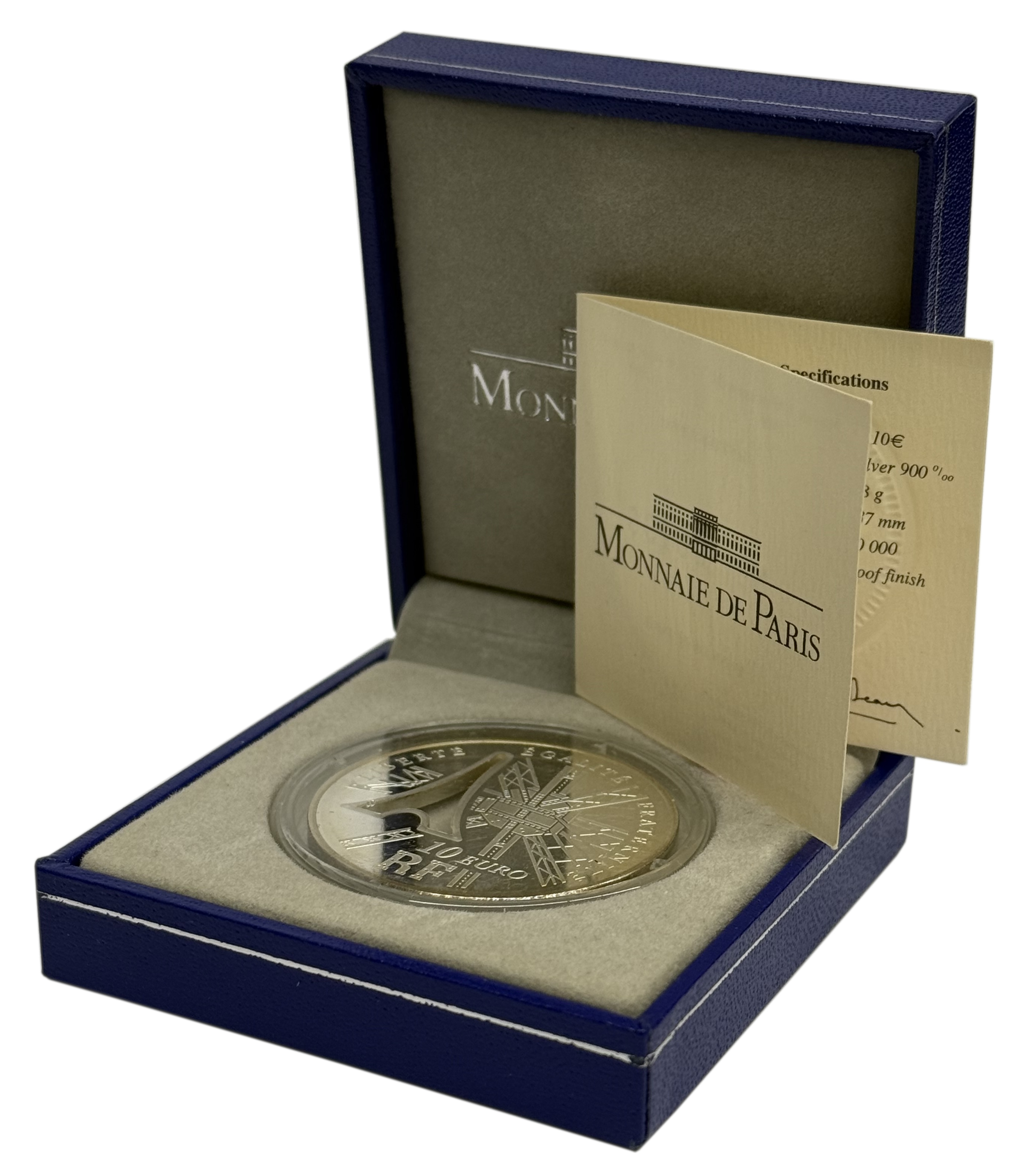 10 евро 2009 года Франция «Гюстав Эйфель» — Фото №4