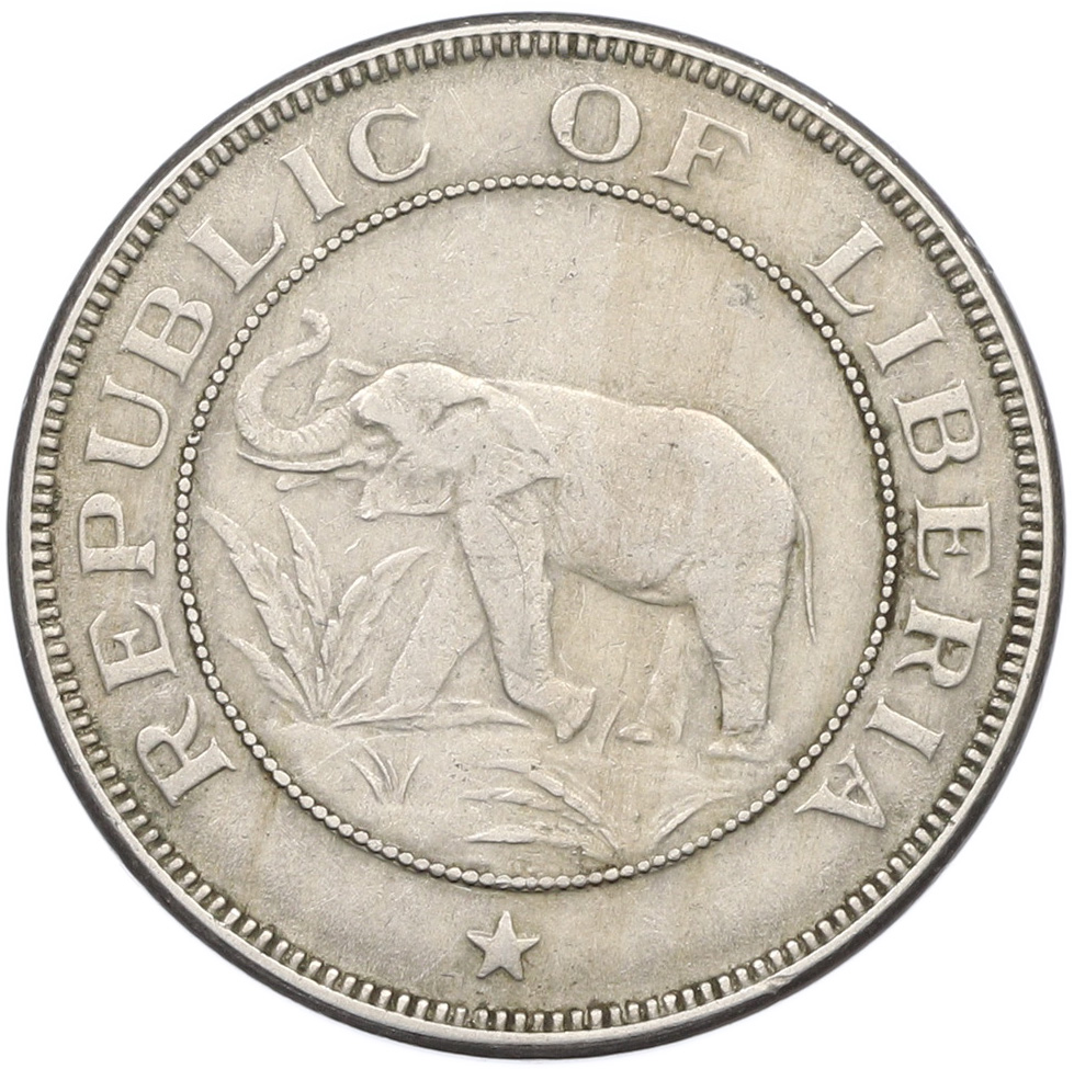 2 цента 1941 года Либерия — Фото №2