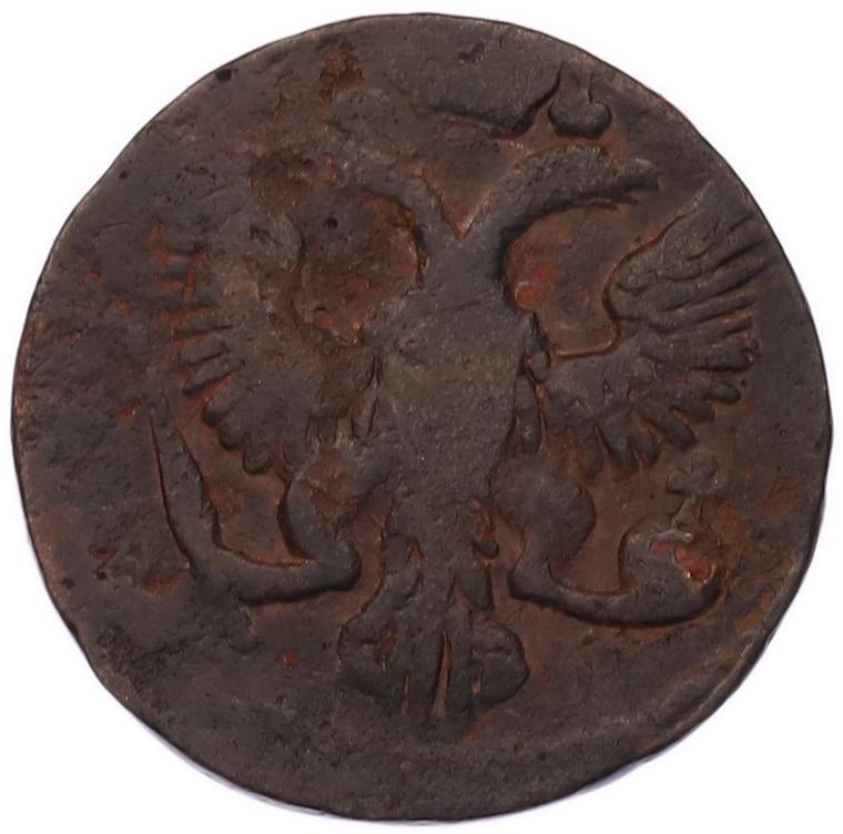 Денга 1749 года Российская Империя (Елизавета Петровна) — Фото №2