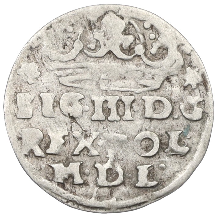 1 грош 1624 года Польша — Сигизмунд III — Фото №2
