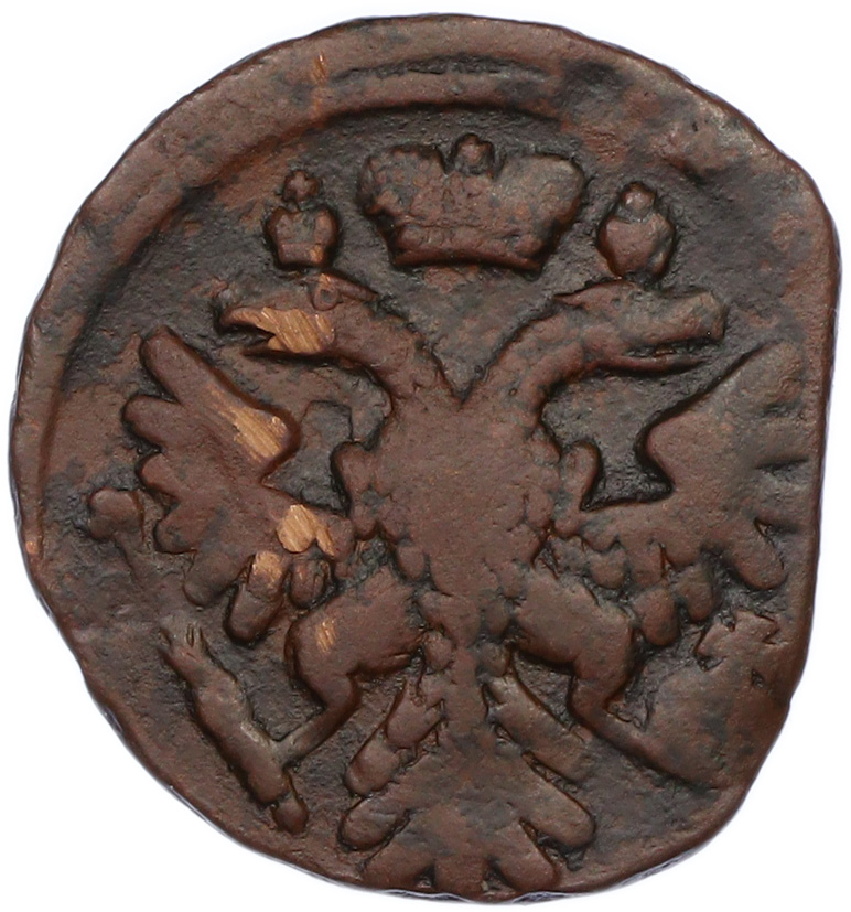 Денга 1738 года Российская Империя (Анна Иоанновна) — Фото №2
