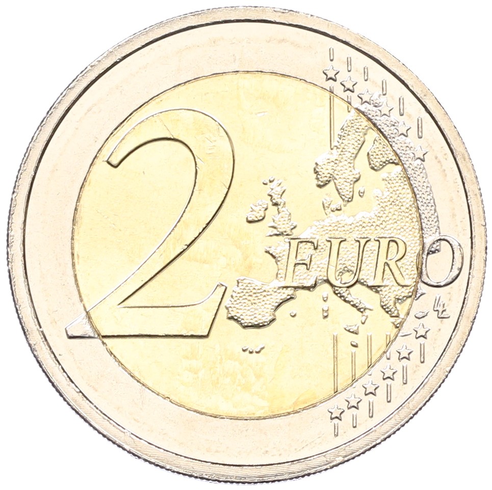 2 евро 2012 года Люксембург «100 лет со дня смерти Великого герцога Люксембургского Вильгельма IV» — Фото №2