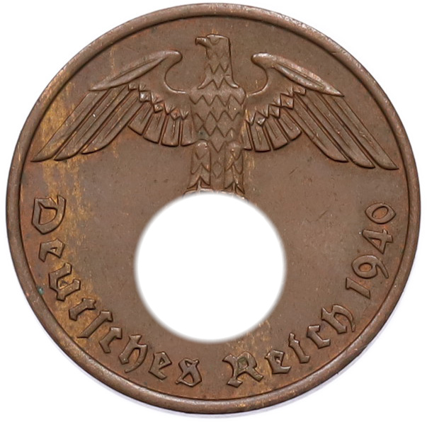 2 рейхспфеннига 1940 года A Германия — Фото №1
