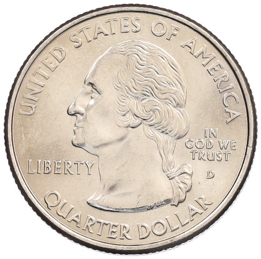 1/4 доллара (25 центов) 2000 года D США «Штаты и территории — Штат Южная Каролина» — Фото №2