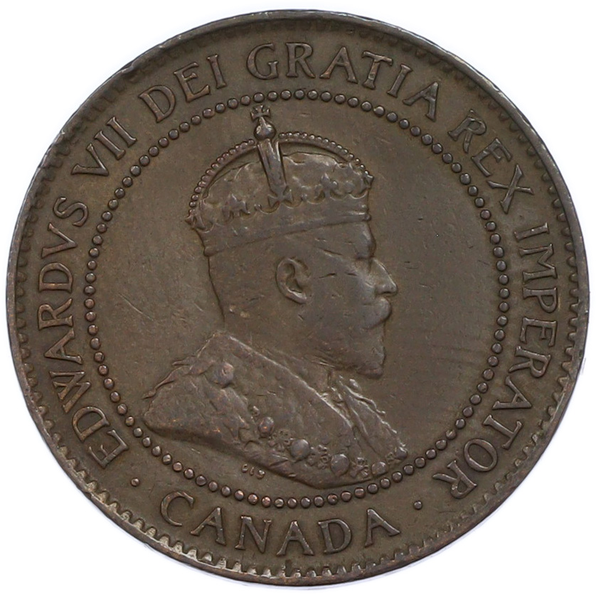 1 цент 1902 года Канада — Фото №2
