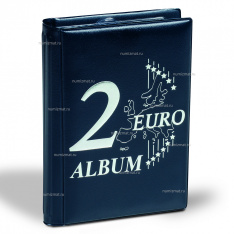 Карманный альбом для монет 2 евро на 48 ячеек , LEUCHTTURM, 350454 — Фото №1