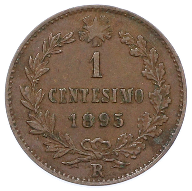 1 чентезимо 1895 года Италия — Фото №1