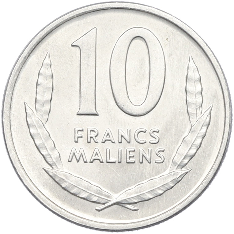 10 франков 1961 года Мали — Фото №2