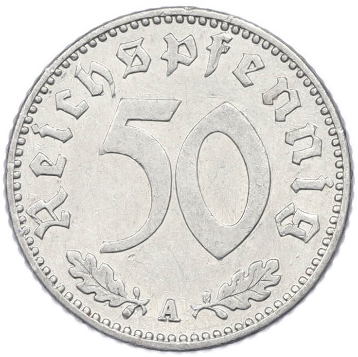 50 рейхспфеннигов 1943 года A Германия — Фото №2