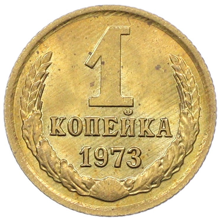 1 копейка 1973 года СССР — Фото №1