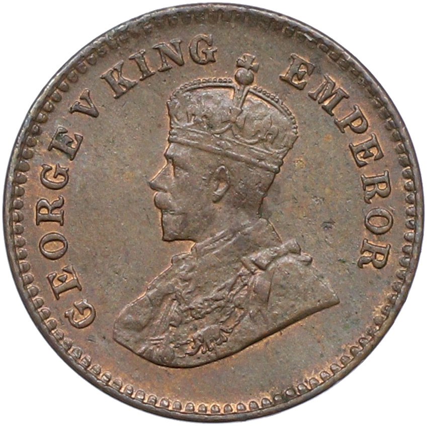 1/12 анны 1933 года Британская Индия — Фото №2