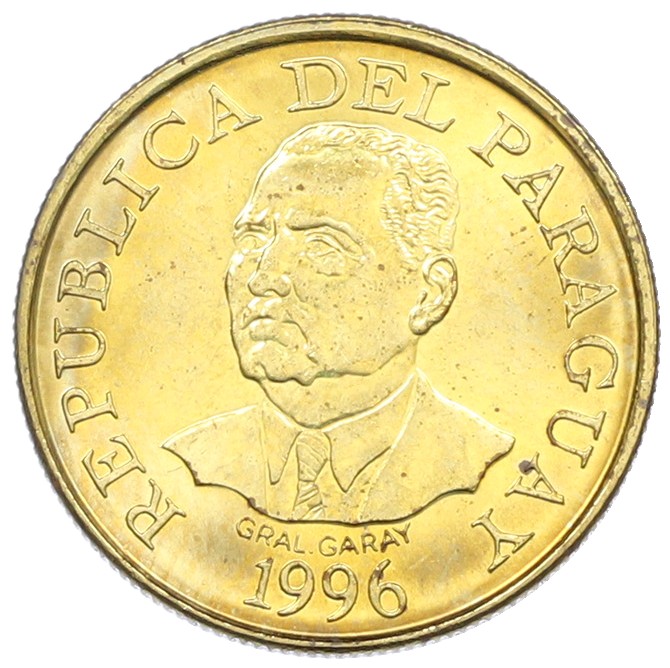 10 гуарани 1996 года Парагвай — Фото №1