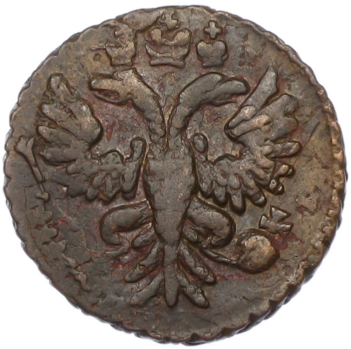 Полушка 1731 года Российская Империя (Анна Иоанновна) — Фото №2