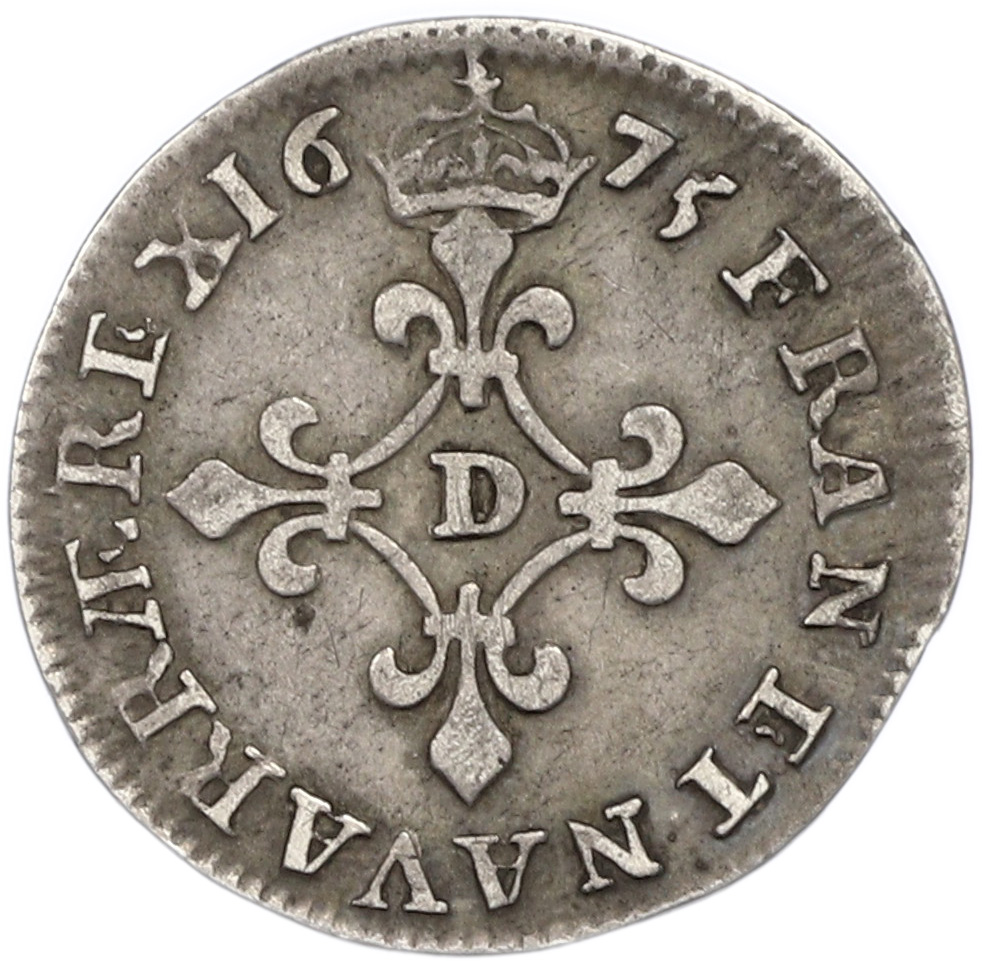 4 соля 1675 года D Франция — Фото №2