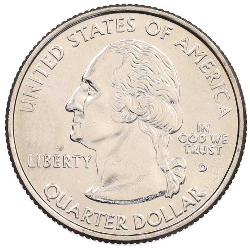 1/4 доллара (25 центов) 2007 года D США «Штаты и территории — Юта» — Фото №2