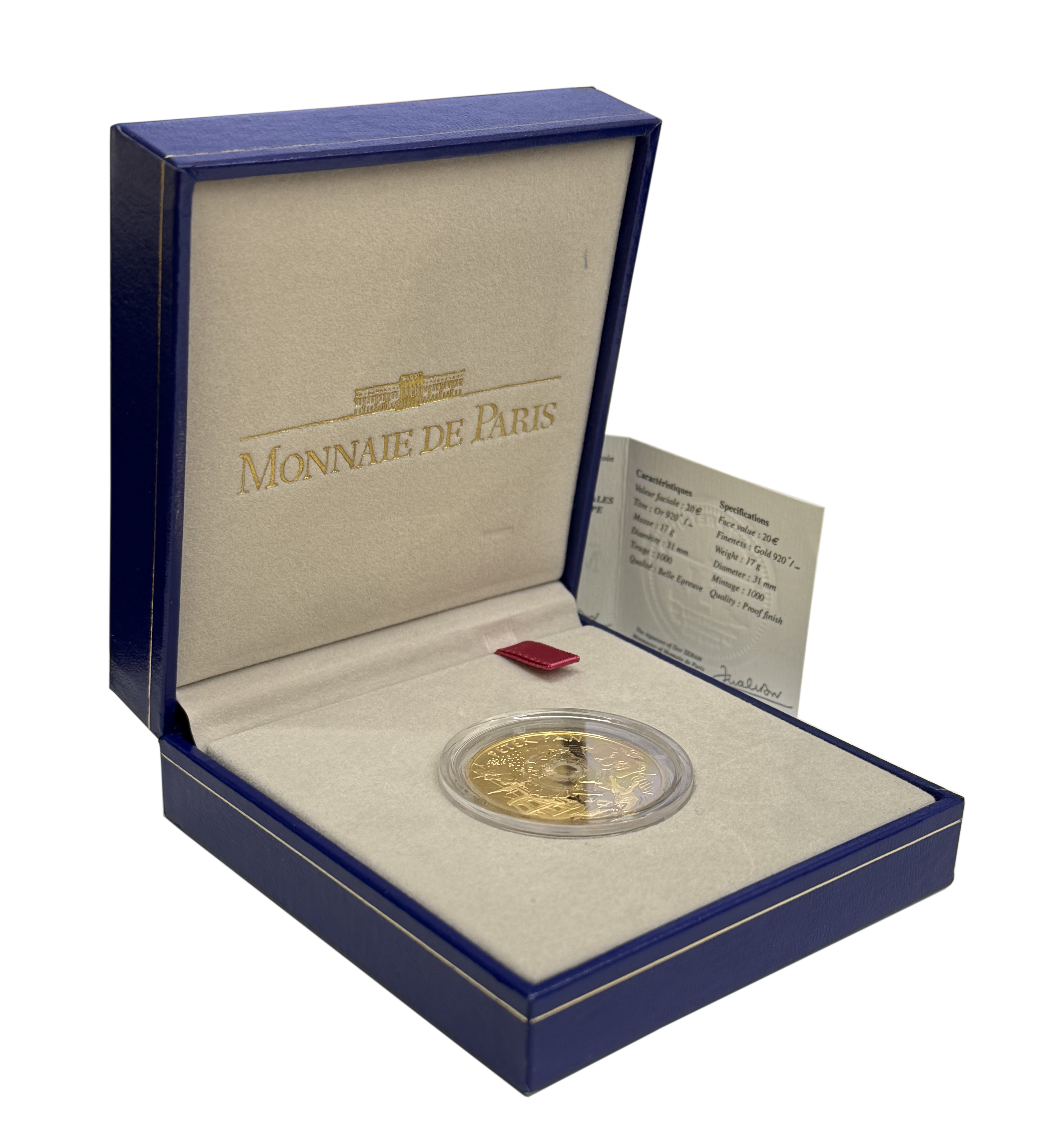 20 евро 2004 года Франция «Персонажи сказок — Питер Пэн» — Фото №3