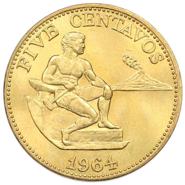 5 сентаво 1964 года Филиппины — Фото №1