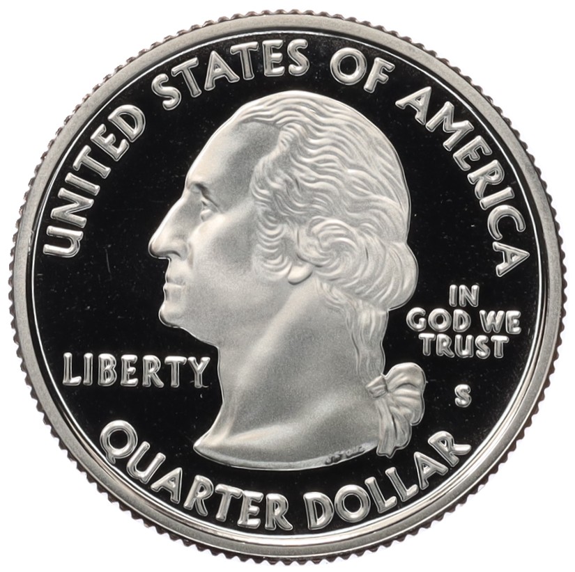 1/4 доллара (25 центов) 2001 года S США «Штаты и территории — Нью-Йорк» — Фото №2
